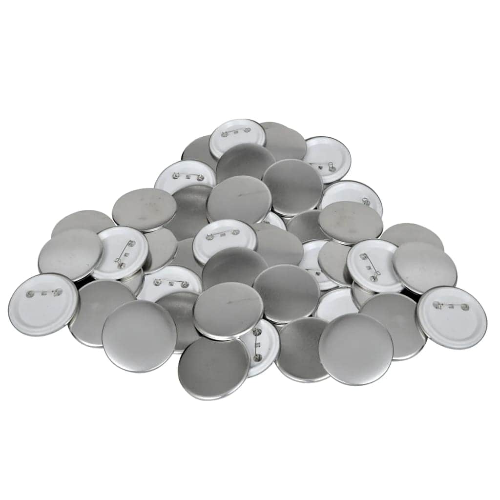 44 mm PinBack Button Parts 500 Sets - Simple deals