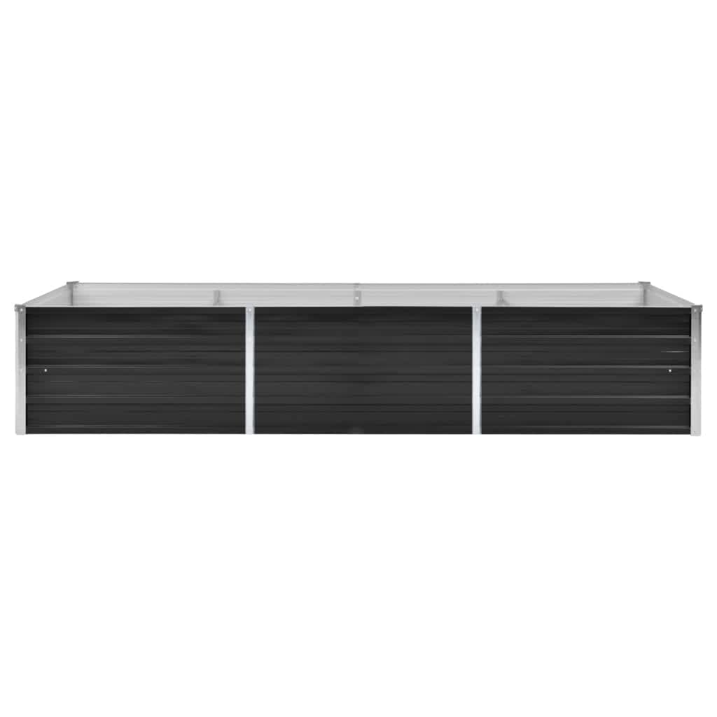 45727 Garden Raised Bed Anthracite Galvanised Steel