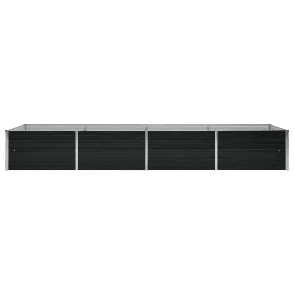 45729 Garden Raised Bed Anthracite Galvanised Steel