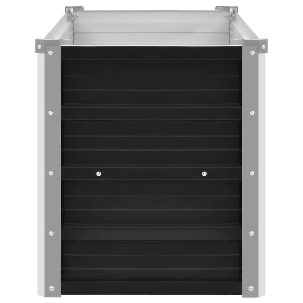 45731 Garden Raised Bed Anthracite Galvanised Steel