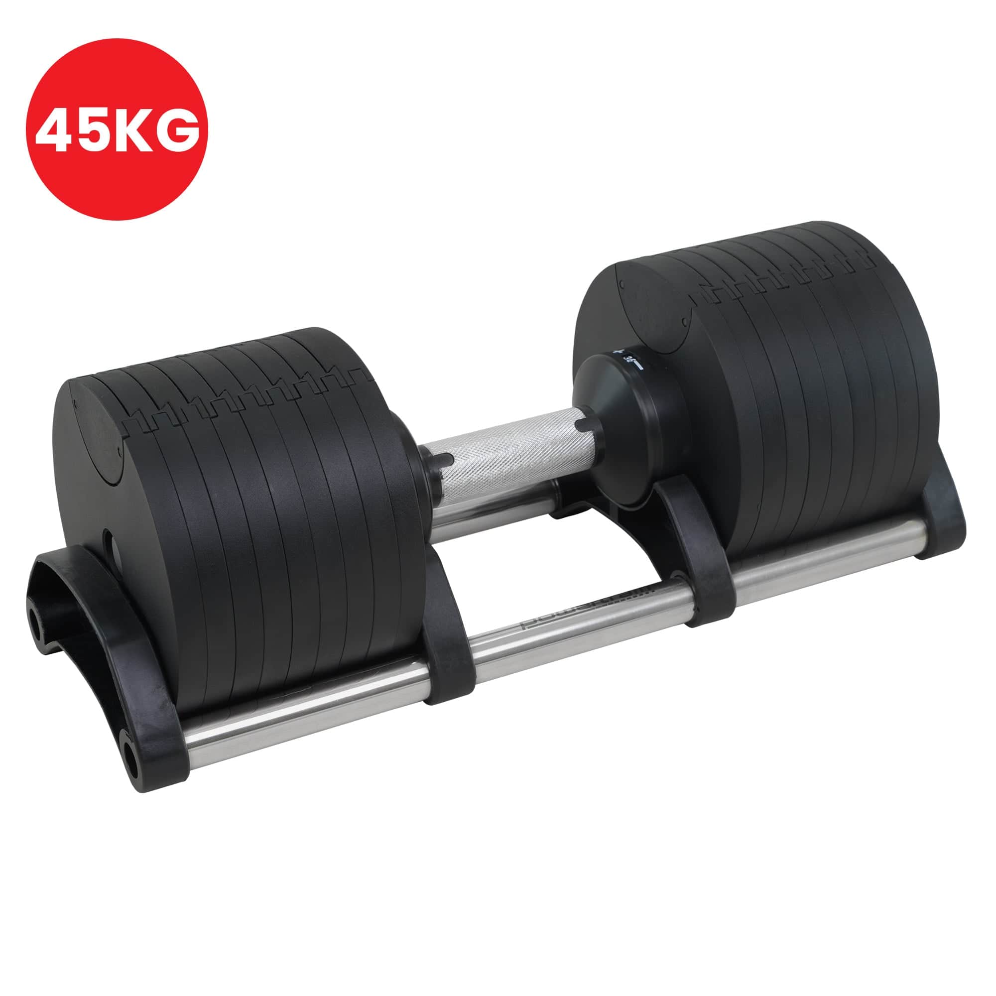 45kg Adjustable Dumbbell Eon Home Gym Strength Training Safety Lock