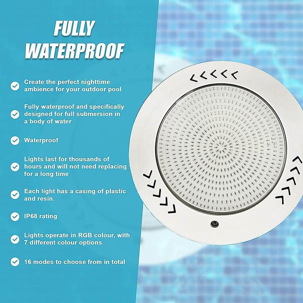 45W Swimming Pool Lights Led 12-32V Resin Filled Underwater Spa Lamp