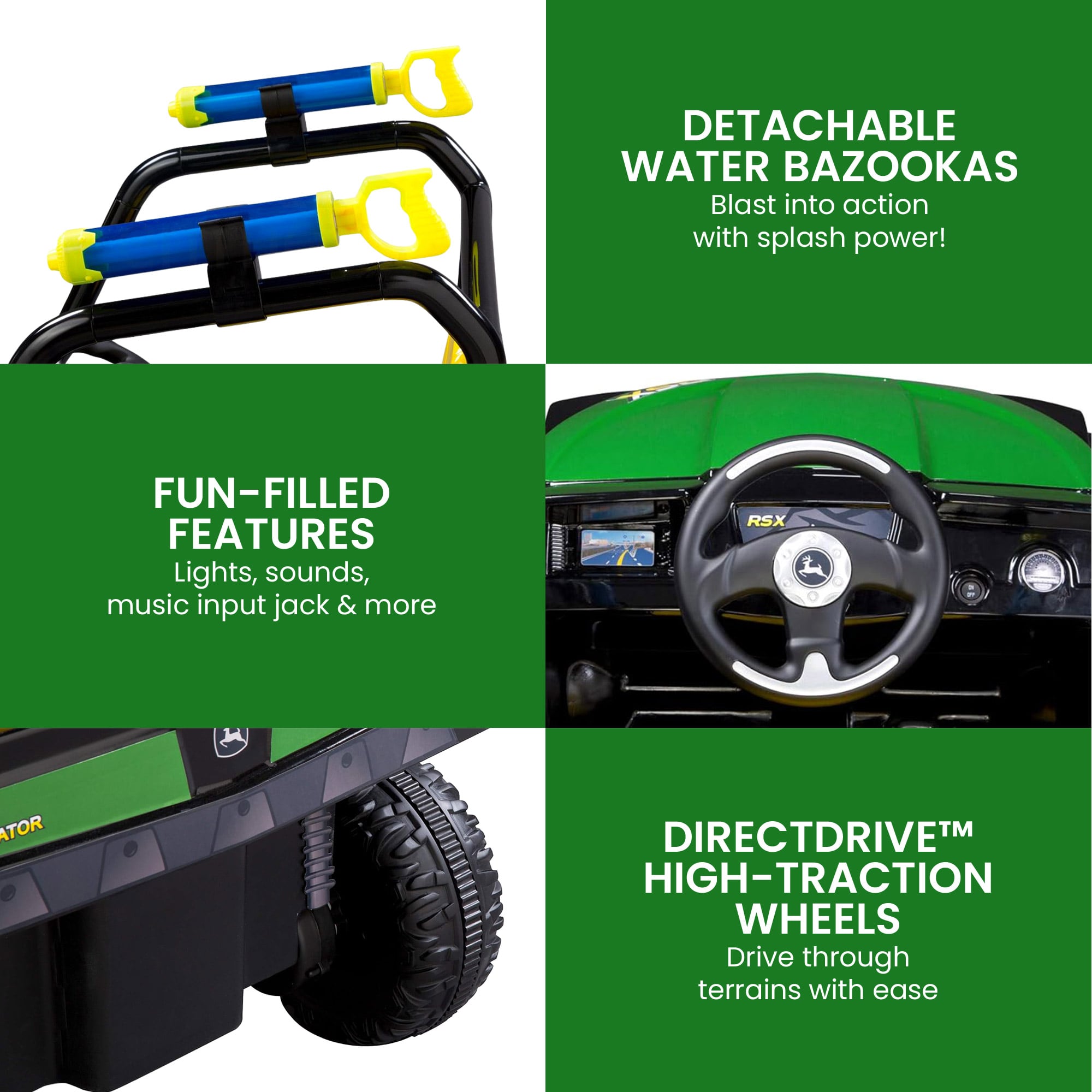 Ride On Car Water Bazookas 100x60x74cm