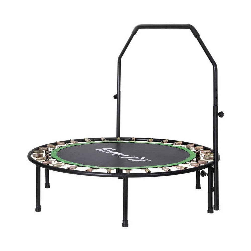 48Inch Round/Hexagon Trampoline Kids Exercise Fitness Green/Blue