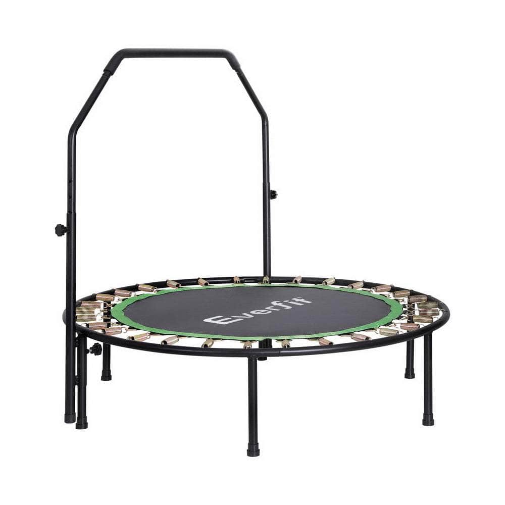48Inch Round/Hexagon Trampoline Kids Exercise Fitness Green/Blue