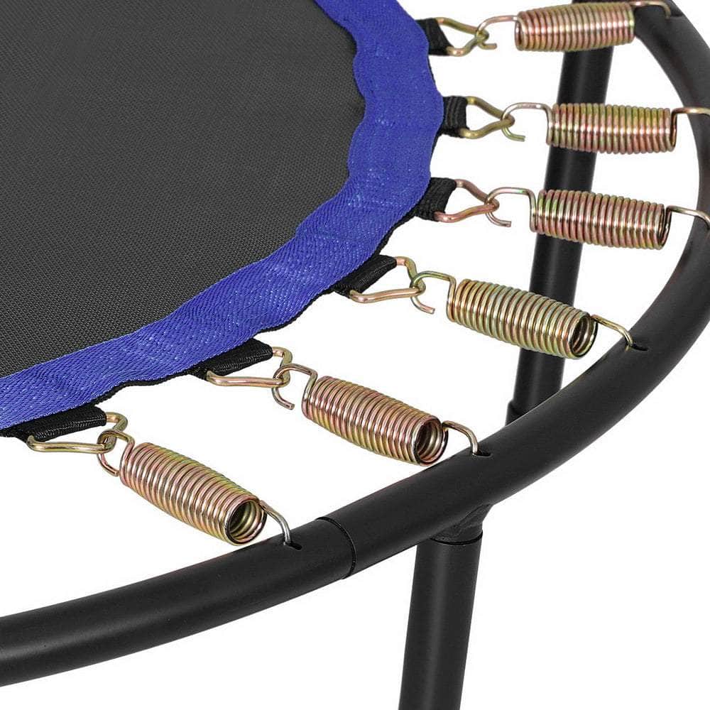 48Inch Round/Hexagon Trampoline Kids Exercise Fitness Green/Blue