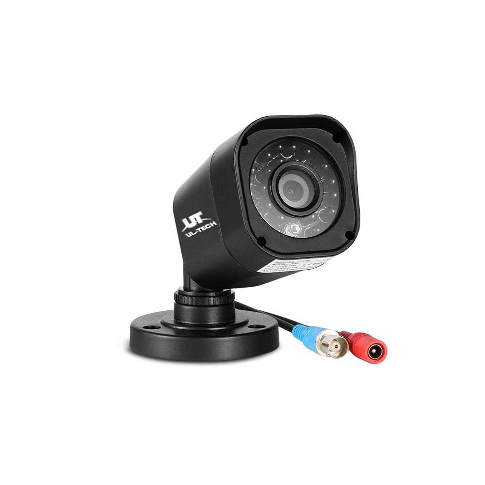 4Ch Dvr 4 Cameras Complete Security Solution