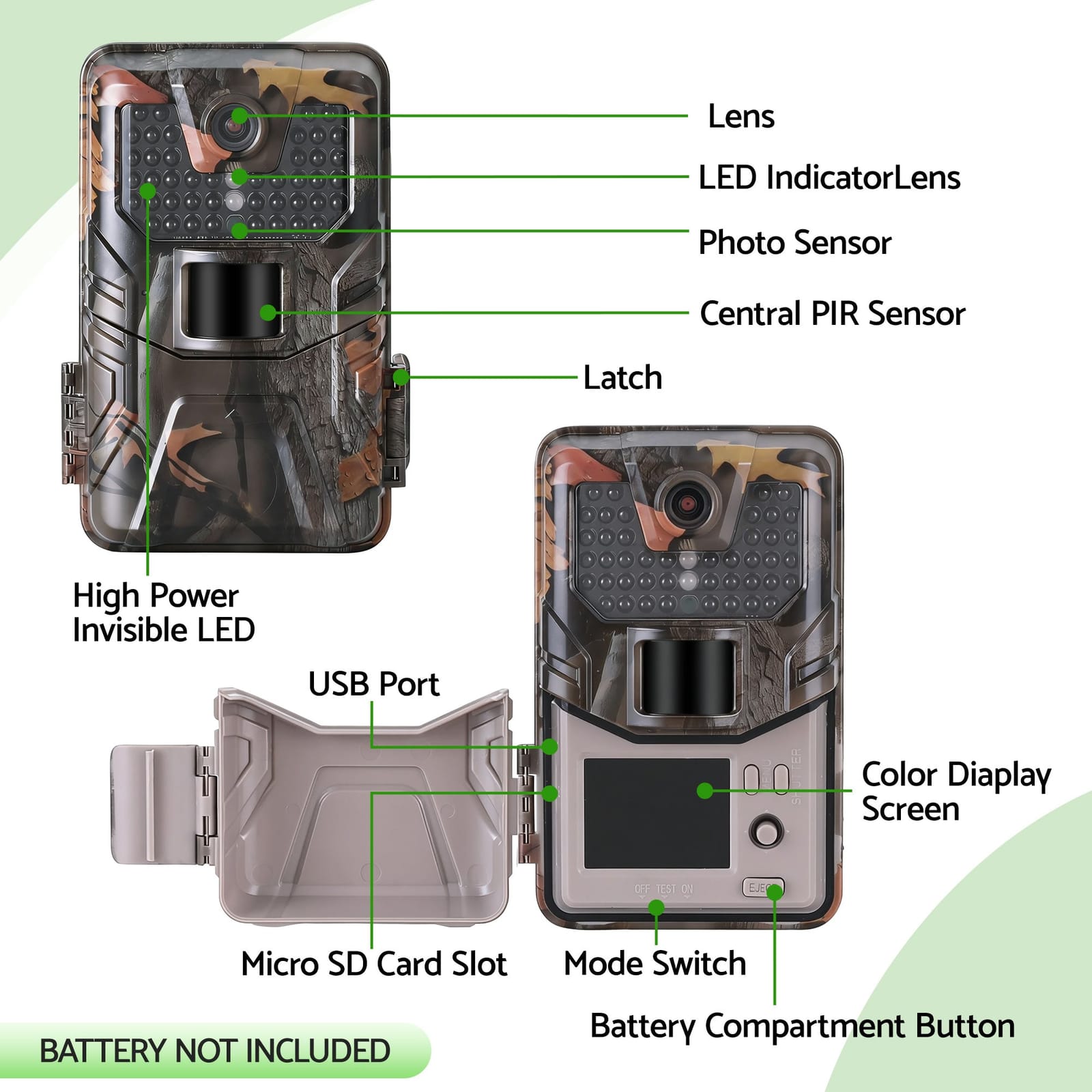 4K Trail Camera WiFi 48MP Game Camera | Simpledeals