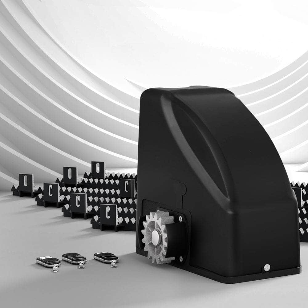 4M/6M Sliding Gate Opener Kit with 3 Control Remotes - Fence & Gate Accessories - photo 9