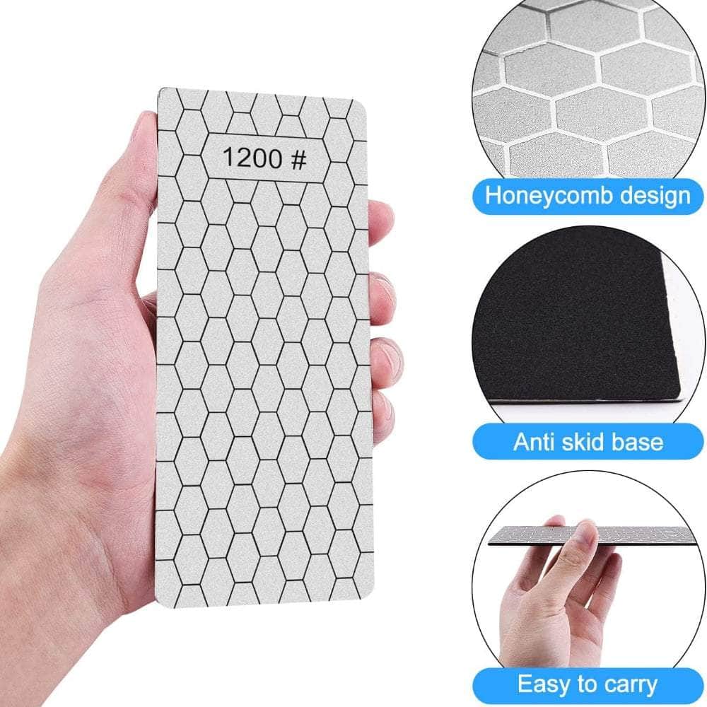 4pcs Diamond Knife Sharpener Sharpening Stone