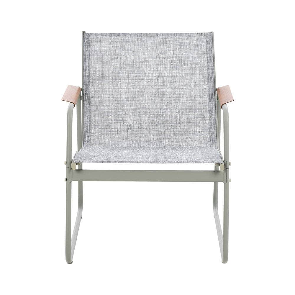 4PCS Outdoor Patio Armchairs Textilene Garden Chairs Set Weather-Resistant