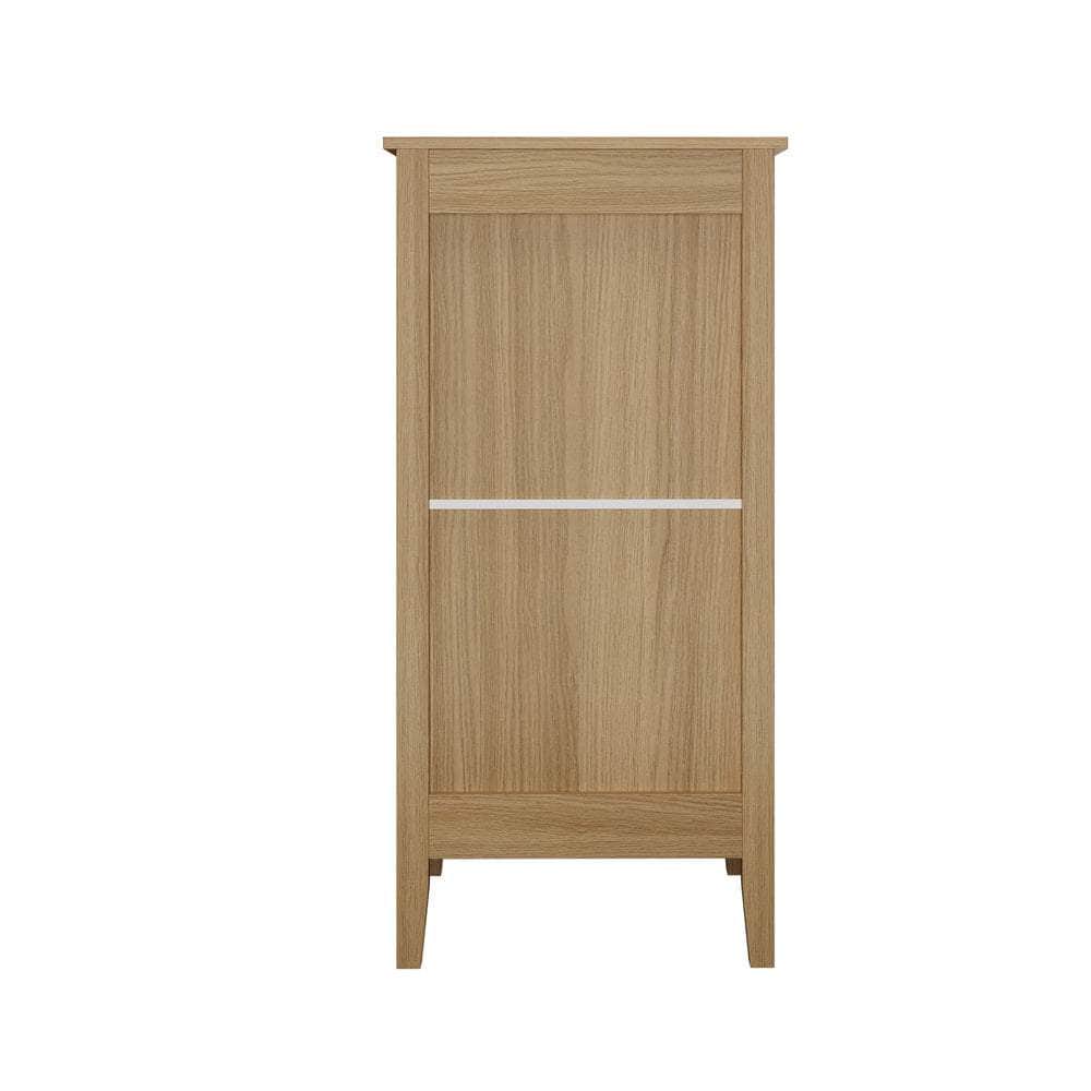 5 Chest of Drawers Dresser Tallboy Storage Cabinet Natural