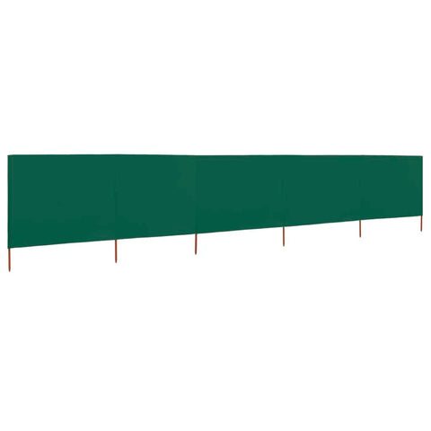 5-panel Wind Screen Fabric Green