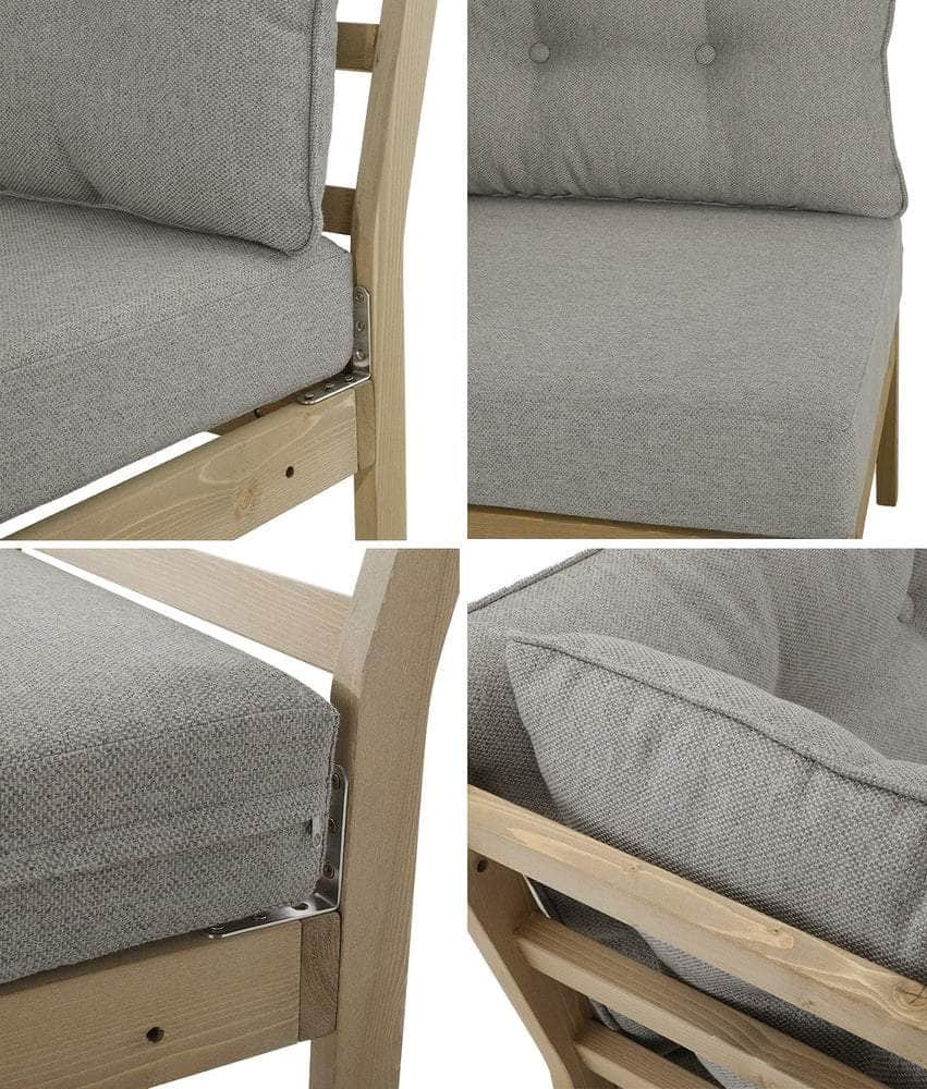 5-Piece Outdoor Sofa Set Garden Lounge Patio Furniture Weather-Resistant