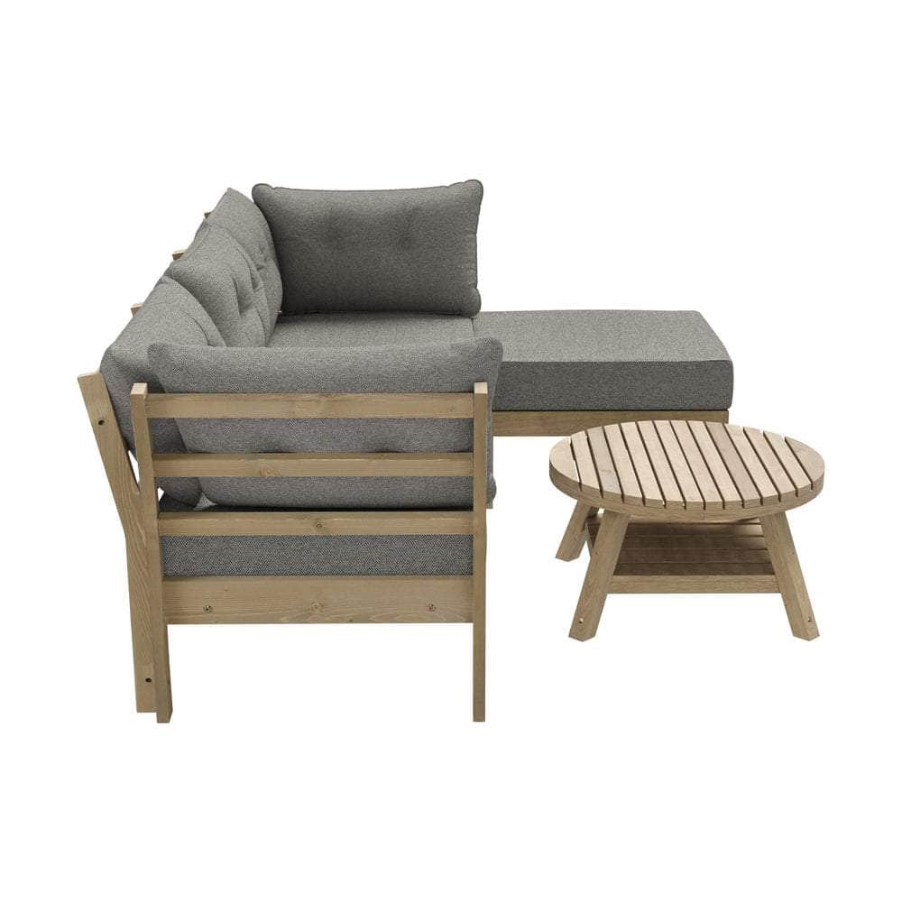 5-Piece Outdoor Sofa Set Garden Lounge Patio Furniture Weather-Resistant