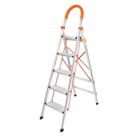 5 Step Ladder Folding Aluminium