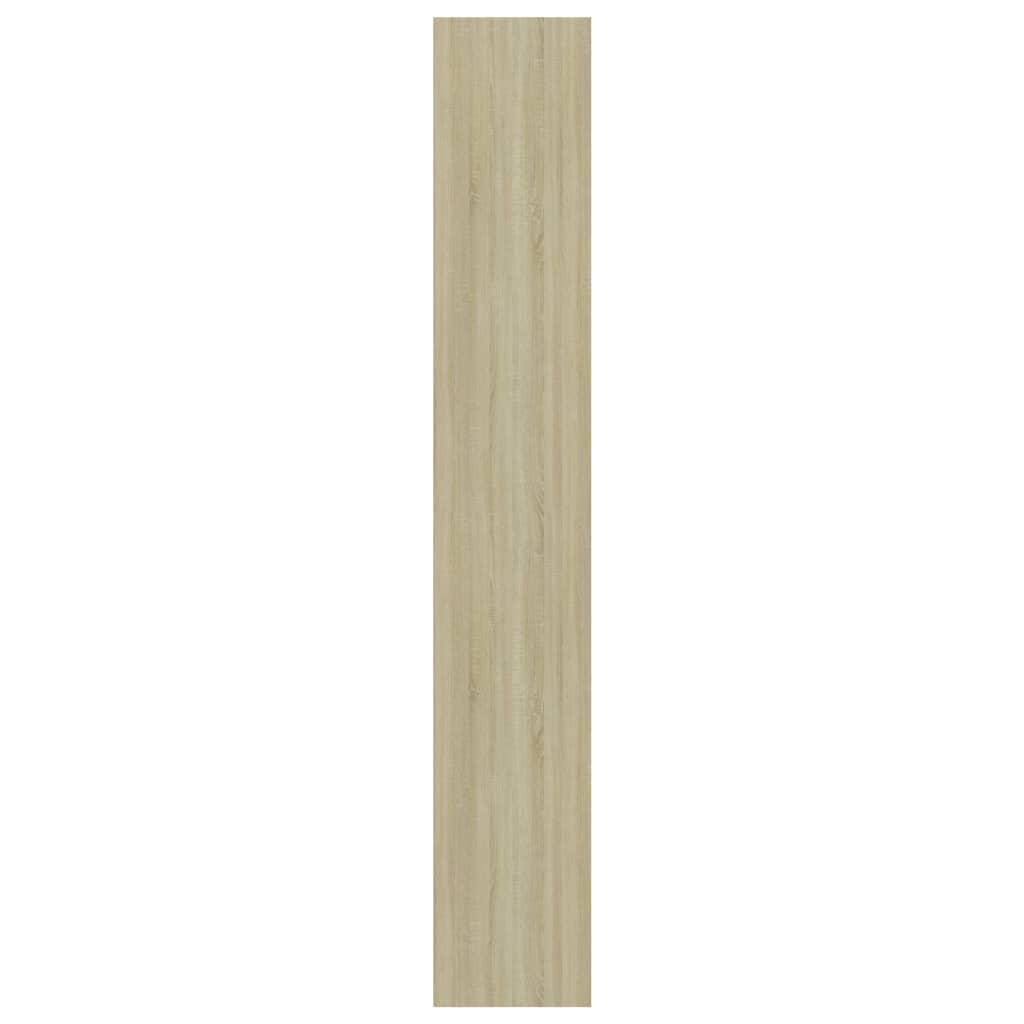 5-Tier Book Cabinet Sonoma Oak - Chipboard