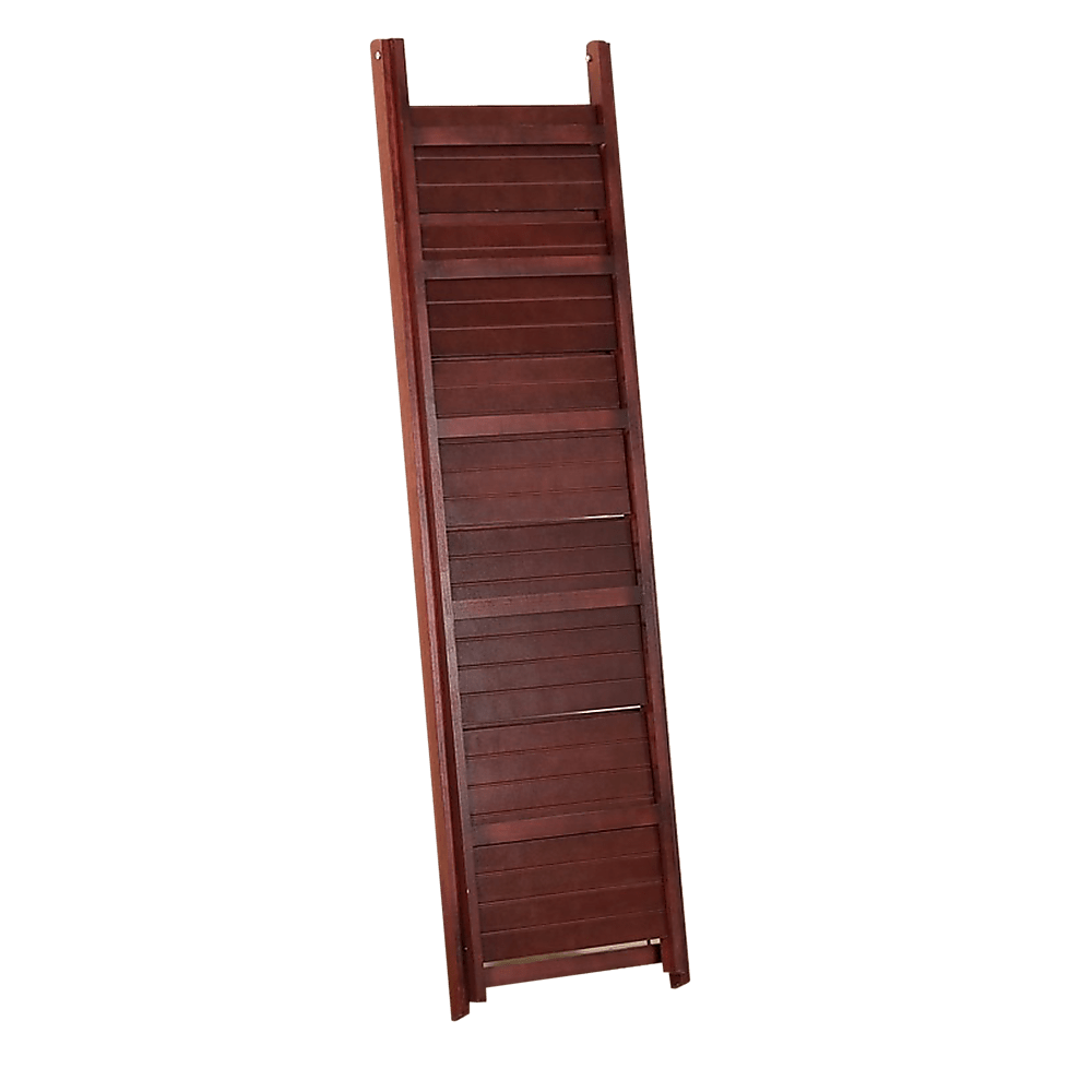 5 Tier Wooden Ladder Shelf Stand Storage Book Shelves