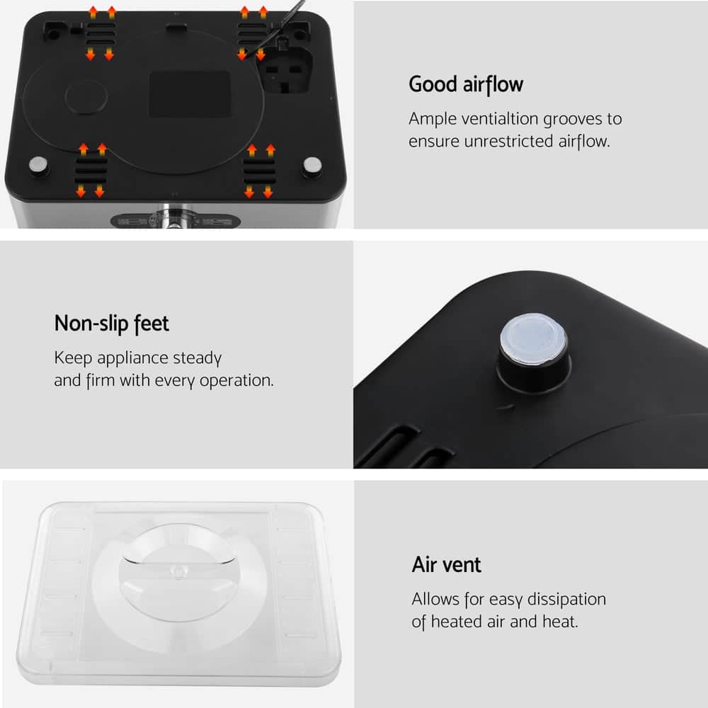 5 Trays Food Dehydrator Stainless Steel Tray