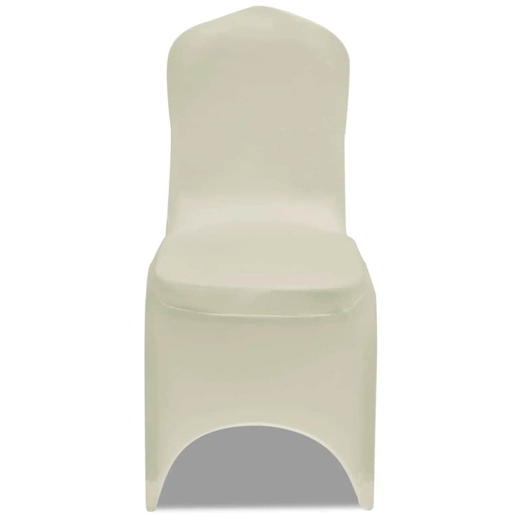 50 pcs Creme Stretch Chair Cover