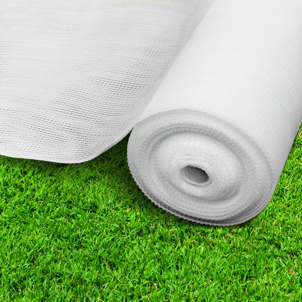 50% Shade Cloth 1.83x50m Shadecloth Garden White, Umbrellas & Sunshades