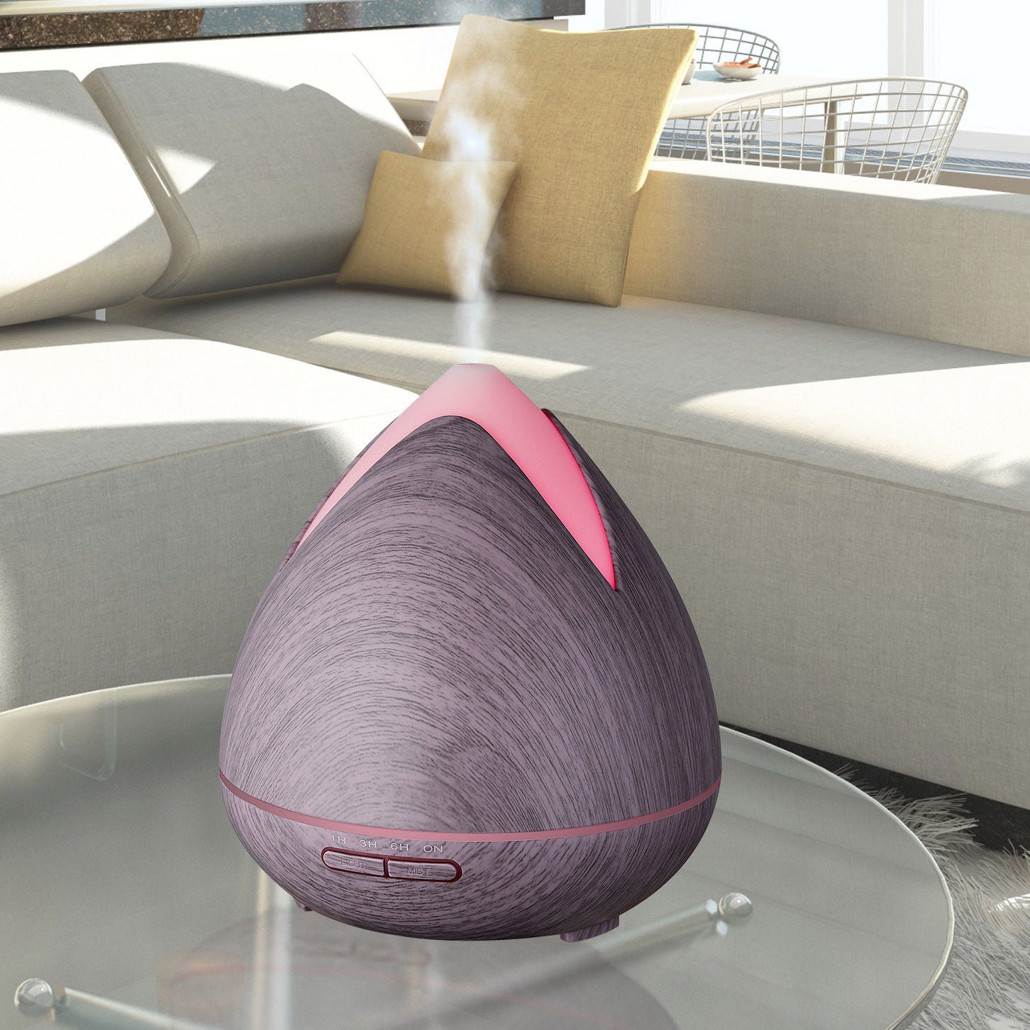 PureSpa Ultrasonic Diffuser - Violet
