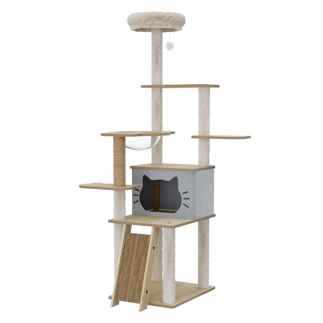 Cat Tree Tower Large Scratcher 50x40x160cm