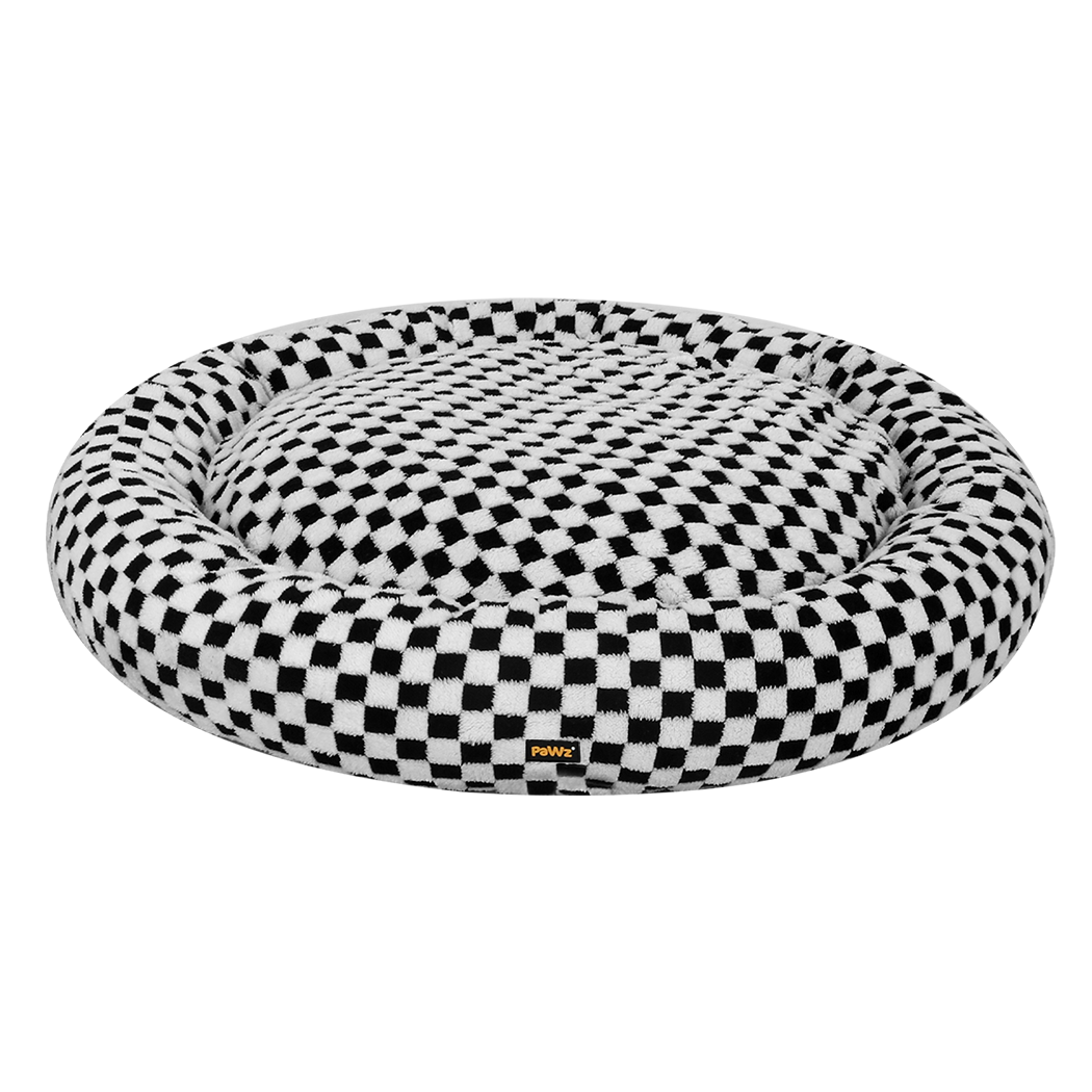 Circular Plush Dog Bed Cosy 120x120x11cm
