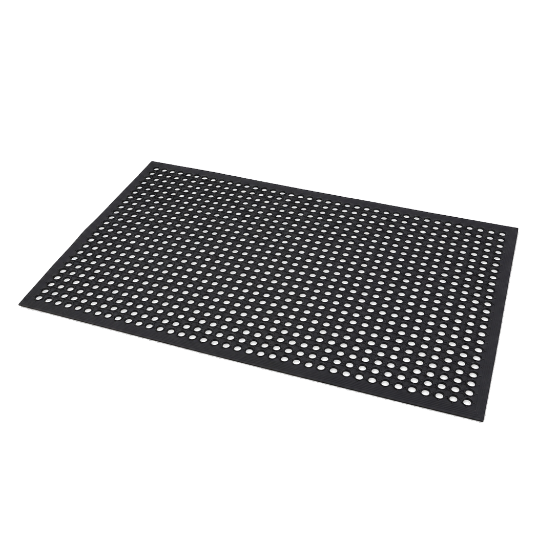 Non Slip Anti Fatigue Mat Black 150x90cm