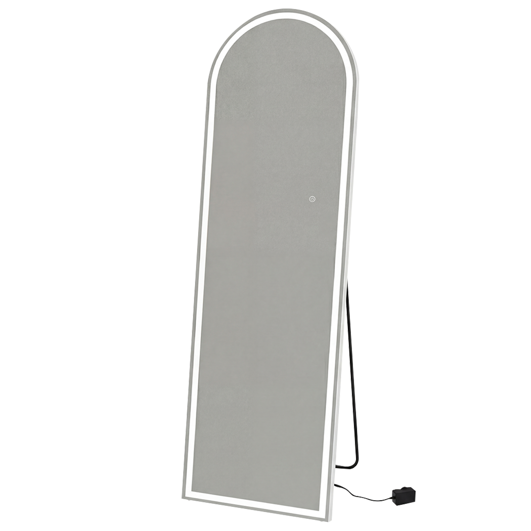 165cm Arched LED Full Length Mirror Floor Wall | Simpledeals