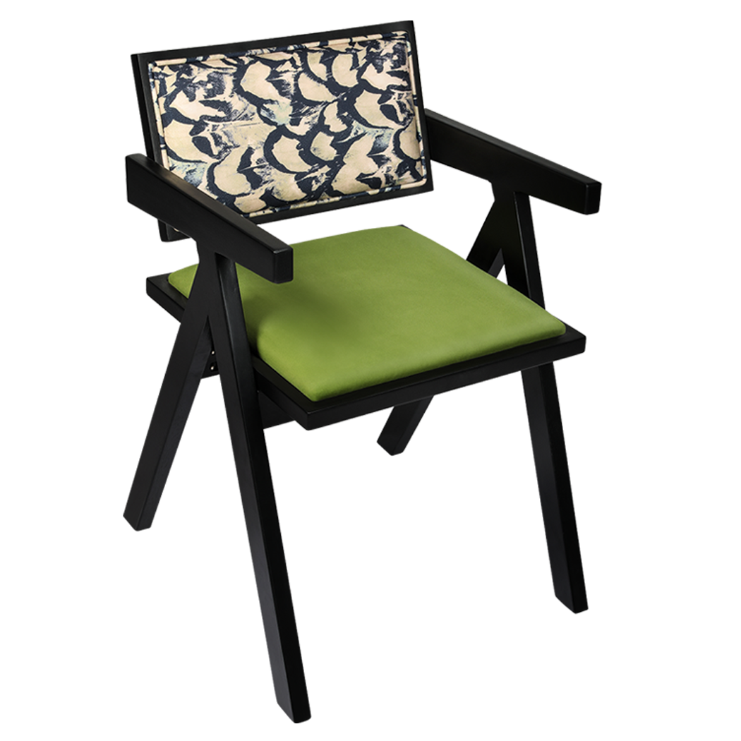 Compact 1X Dining Chair Retro Backrest Chair  Durable Frame - id4 - photo 9