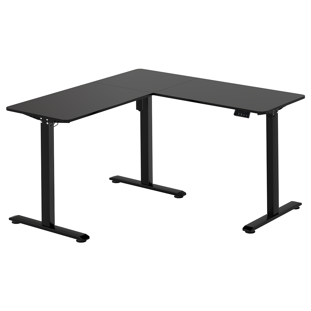 Electric Standing Desk Adjustable Height 130x130x72cm