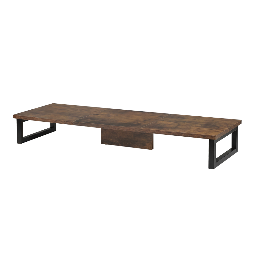 Dual Monitor Stand 90cm Ergonomic Desk Riser | Simpledeals