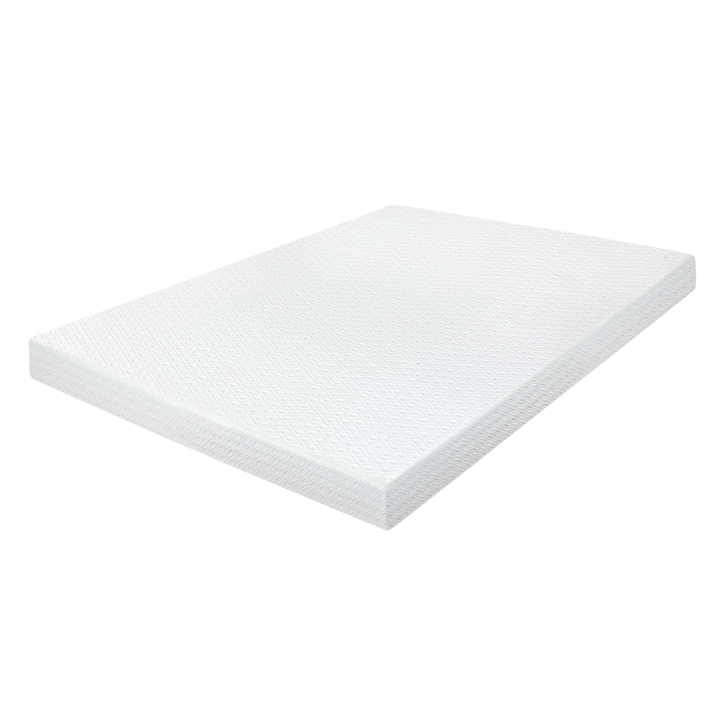 Memory Foam Mattress Topper Dual Layer 190x137x10cm