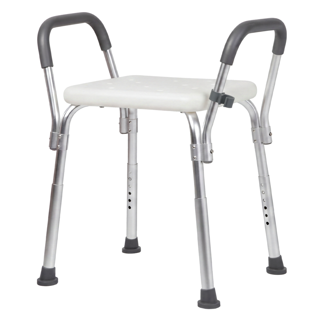 Adjustable Shower Chair Bath Seat Arms | Simpledeals