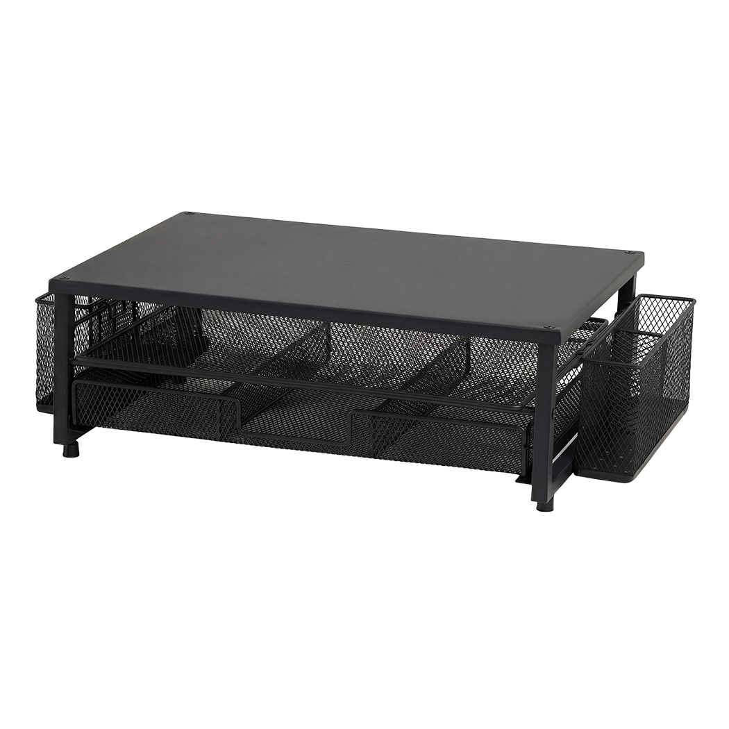 Metal Monitor Stand Riser Desk Organiser | Simpledeals