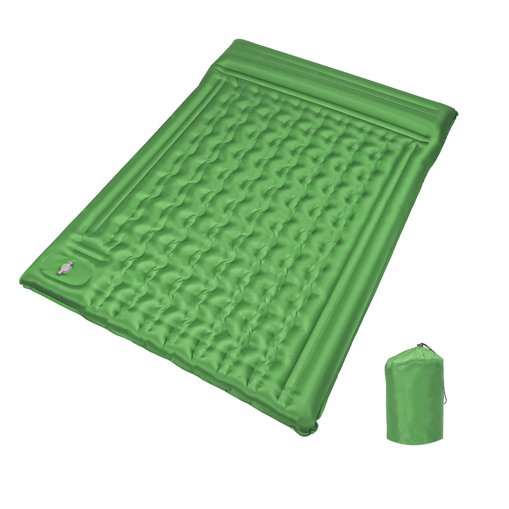 Camping Double Mattress Self Inflating 195x132x12cm