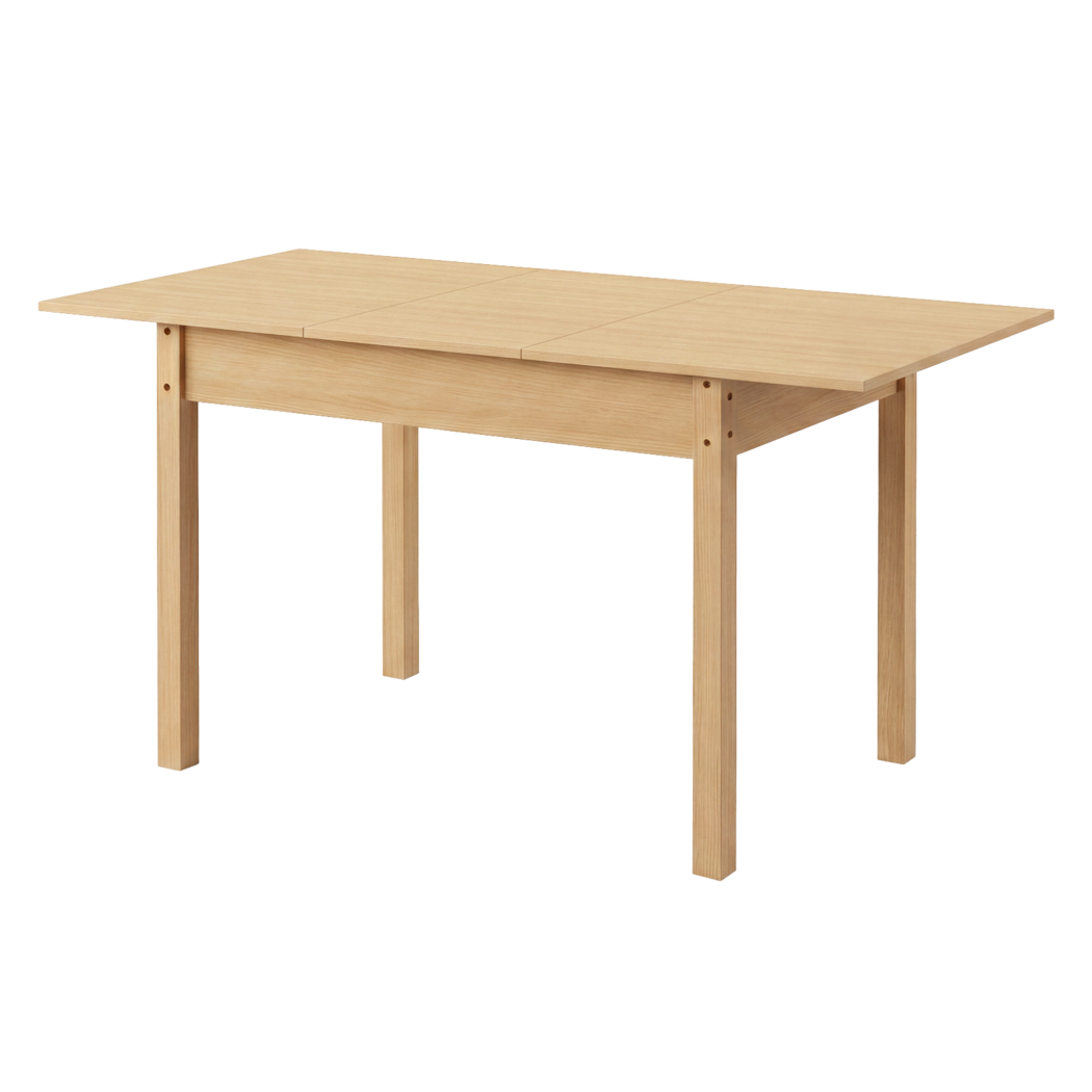 Extendable Dining Table Oak 4-6 Seater | Simpledeals