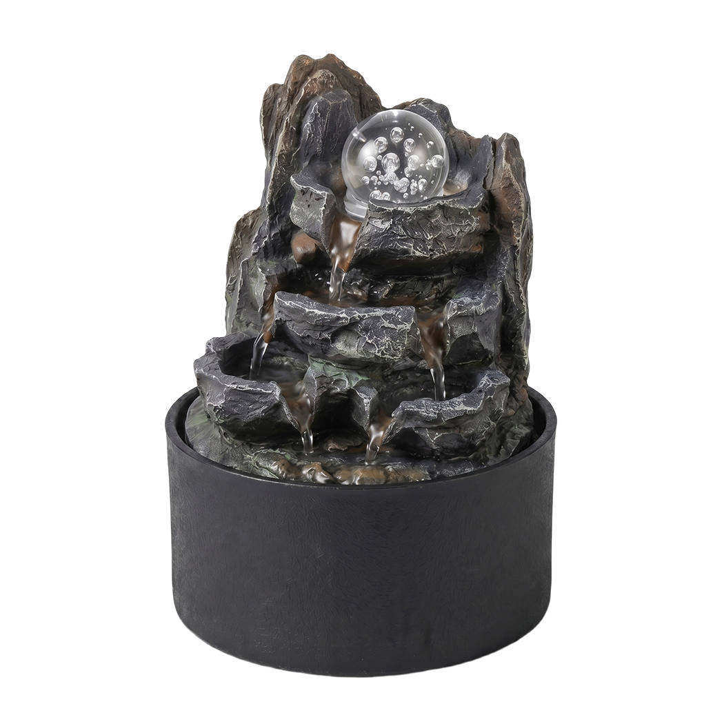 Tabletop Water Fountain Indoor Resin Feature | Simpledeals