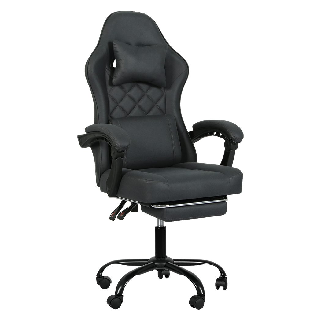 Gaming Chair High Back Fabric 60x60x124cm