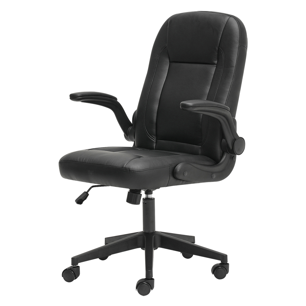 Executive Office Chair PU Leather 65x68x100cm