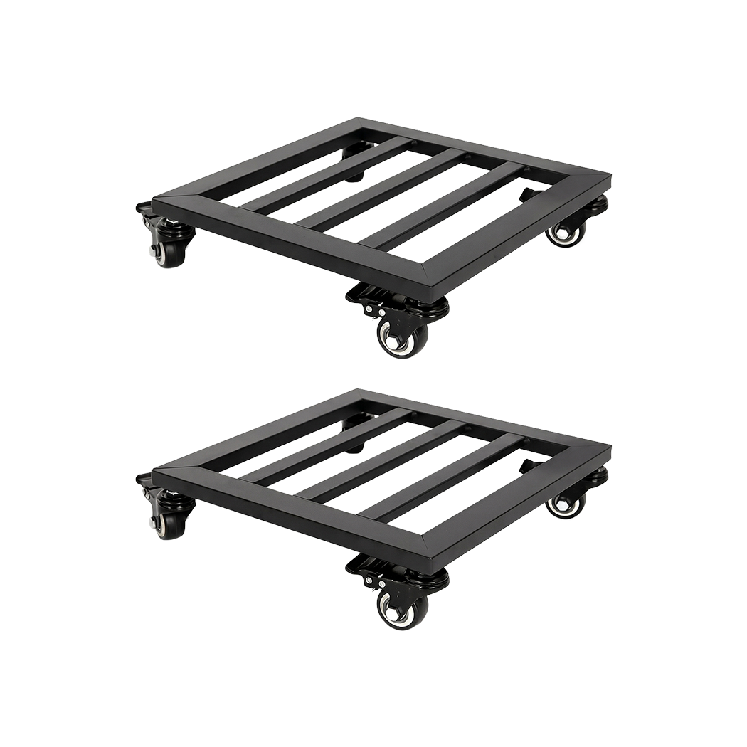 Plant Pot Trolley Caddy 172kg 2 Pack | Simpledeals
