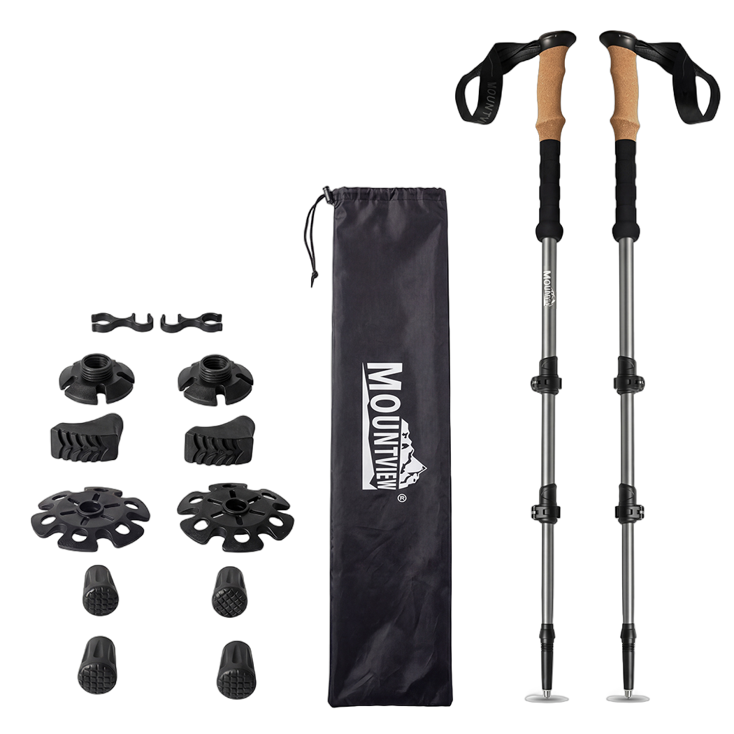 Trekking Poles Adjustable Lightweight Aluminium | Simpledeal