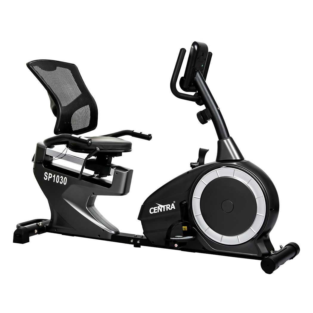 Recumbent Bike Adjustable Resistance 158x68x111cm
