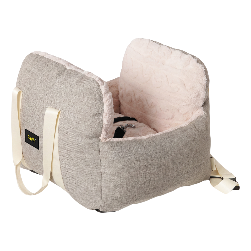 Dog Car Seat Booster Brown 55x53x20.5cm
