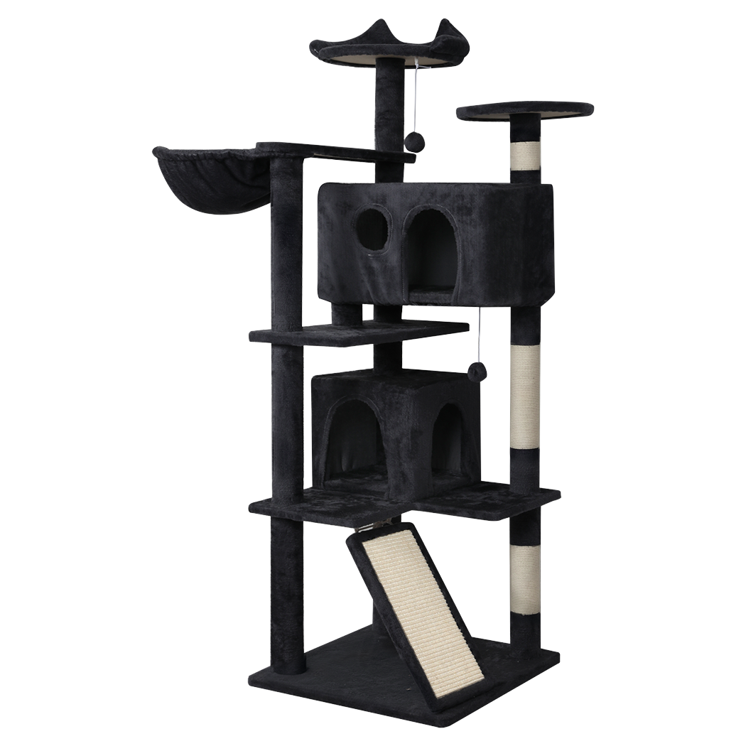 Cat Tree Scratcher Multi-Level 50x50x145cm