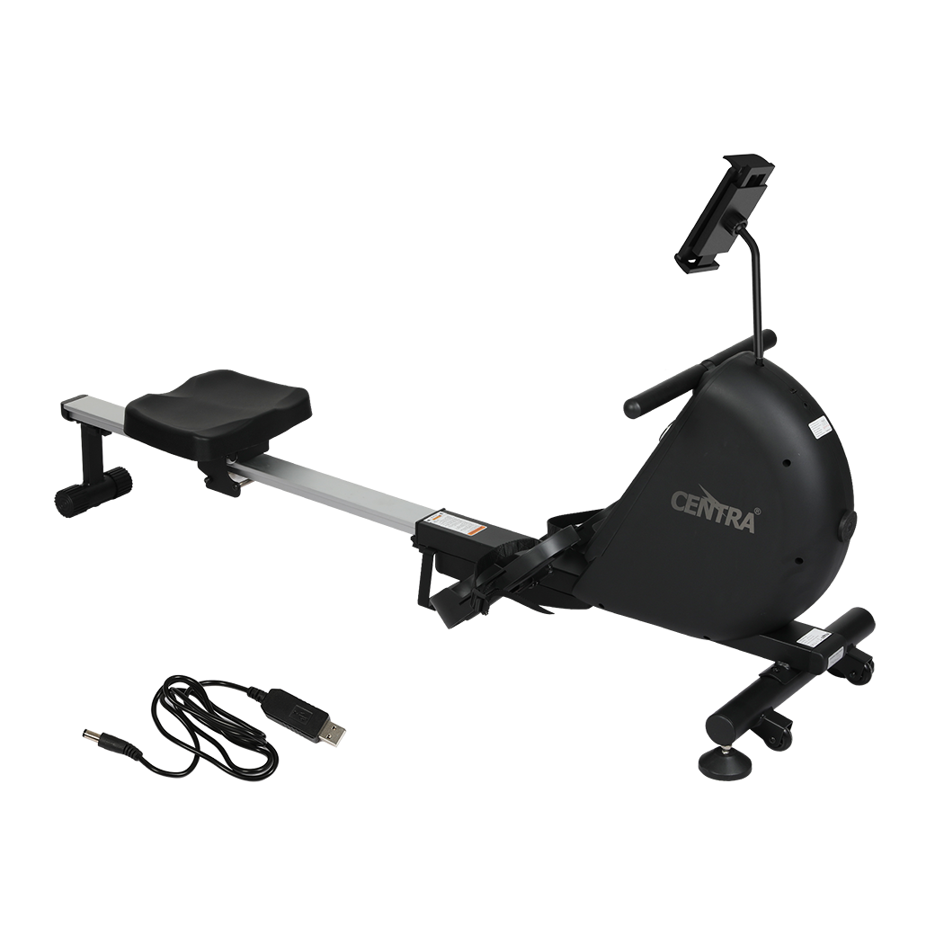 Smart Rowing Machine Home Gym 167x55x79cm