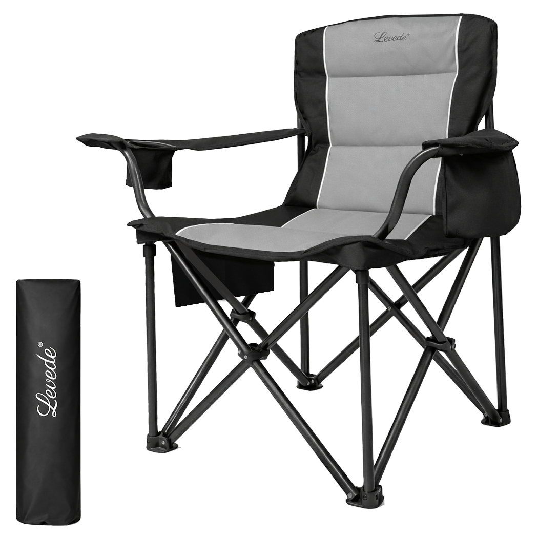 Large Folding Camping Chair 55x55x100cm