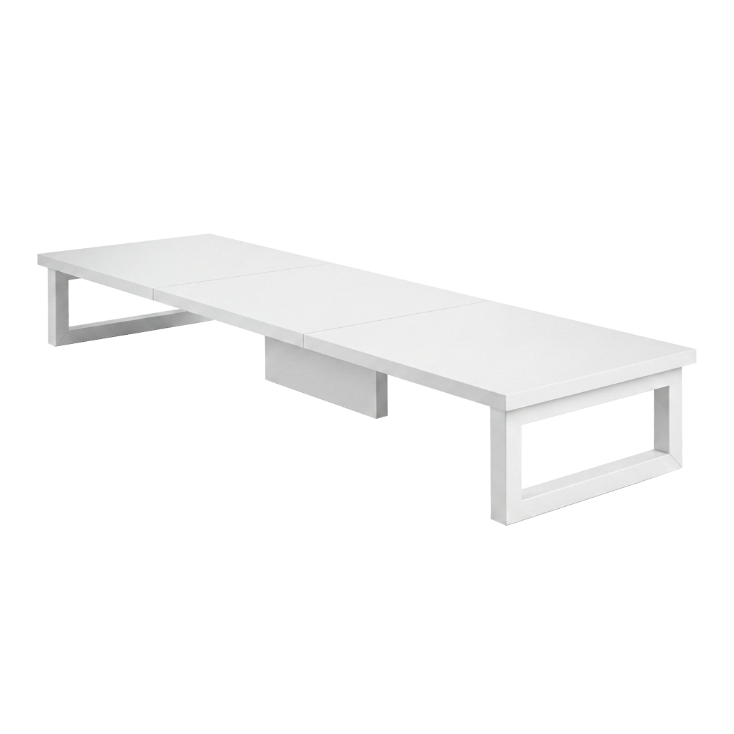 Dual Monitor Stand Riser 90cm Desk Organiser | Simpledeals