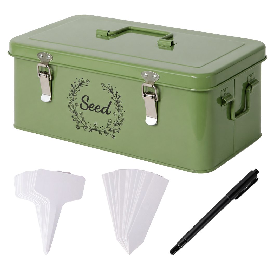 Seed Storage Box 4 Compartment 33x18x13.5cm